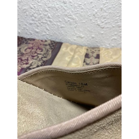 Women’s Bare Traps Carson Slides Tan Suede Leather Espadrilles Sandals Size 10M - Picture 10 of 10